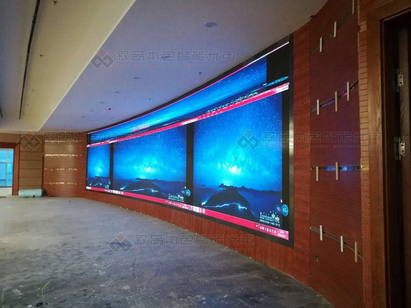 五彩湾九州大厦LED显示屏